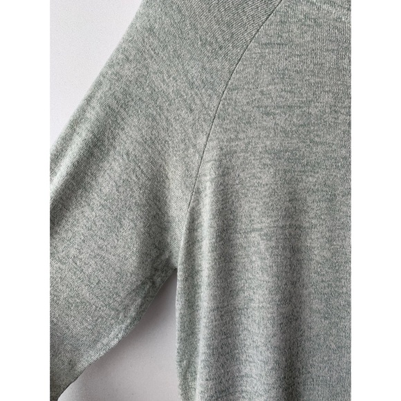 Small, Roxy, NWOT sage green and white Like A Dream super soft zip up hoodie - Picture 10 of 11
